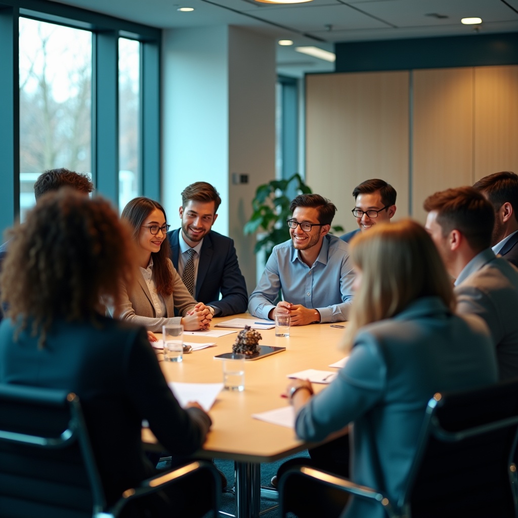 Corporate mentorship session